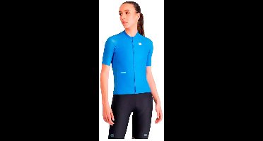 Sportful Supernova Korte Mouw Wielertrui Blauw XS Vrouw