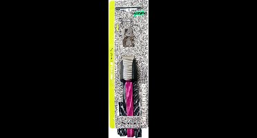 Fiets Snelbinder Widek triobinder 20 grijs/roze