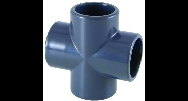 PVC-U Kruisstuk 20mm PN16 - Buisverbinder voor Waterleiding