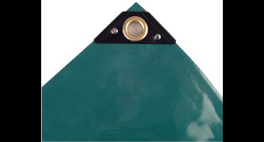Afdekzeil, PVC Zeil groen, 650 g/m², 2,5 x 6m (15m²), waterdicht, sterk zeil