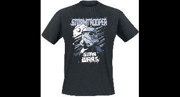 Star Wars Stormtrooper Heren T-shirt - zwart - M