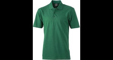 James and Nicholson Unisex Basic Polo Shirt (Donkergroen)
