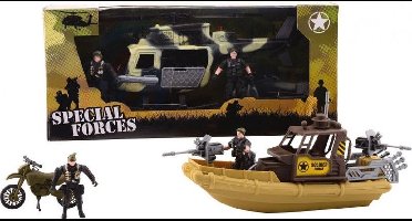 Army forces speelset groot - Leger speelgoed - Soldaatje - Speelgoed soldaat