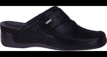 Vital -Dames - zwart - slippers & muiltjes - maat 38