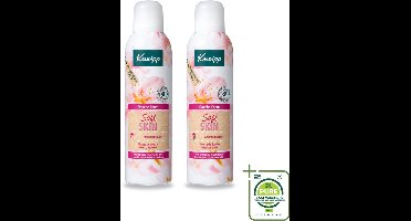 2 x Kneipp - Douche foam - Soft Skin - Voor droge en gevoelige huid - 200 ml - Grootverpakking - Vaatwasstrips - Douche Foam - Huidverzorging - Amandelbloesem - Droge Huid - Gevoelige Huid