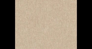 LINNENLOOK BEHANG | Landelijk - beige bruin - A.S. Création Metropolitan Stories