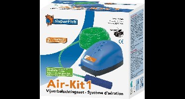 SuperFish Air Kit 1 - Vijver - Beluchting - Met luchtsteen en 7,5 m luchtslang