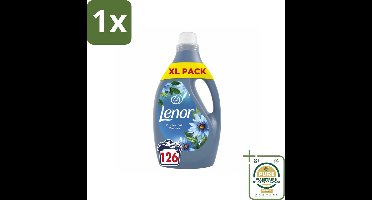 1 x Lenor - Wasverzachter - Zeebries - Fris & Zacht - 126 Wasbeurten- Wasverzachter Zeebries - Frisheid Wasmachine - Geur Wasverzachter - Kustgeur Wasmachine - Ylang Ylang Wasverzachter