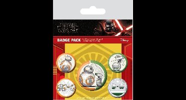 Star Wars: The Rise of Skywalker - Pack 5 Badges - Droids