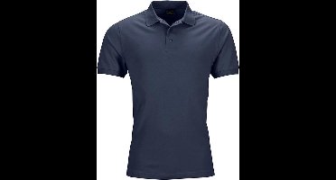 James and Nicholson Heren Elastisch Piqué Poloshirt (Marine)