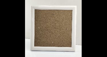 Lijst voor Crystal Art Kaarten 18 x 18 cm Wit