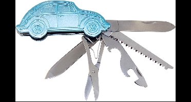 BRISA VW Collection - Volkswagen VW Kever-Beetle auto 3D zakmes in retro/vintage geschenkdoos, cadeau-idee, VW-fan-souvenir