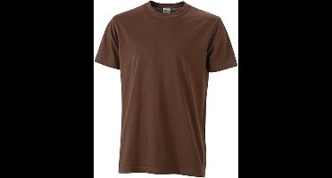 Fusible Systems - Heren James and Nicholson Workwear T-Shirt (Bruin)