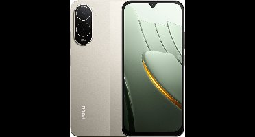 Xiaomi POCO C81 Pro - 4GB RAM - 256GB - Goud - Meeslepende 6,9" display - Enorme 6000 mAh (typ) batterij - Krachtige octa-core processor