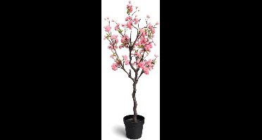 Bloesem roze in pot H 125 cm kunstplant Oosterik Home