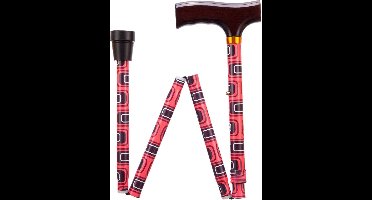 Opvouwbare wandelstok - Swirl 76 - 89 cm