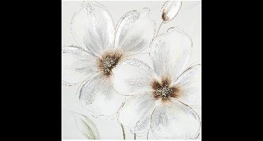 Beschilderd doek FLEURS
