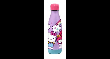 Hello Kitty Bidon 500ml - Roestvrij Staal, BPA-vrij