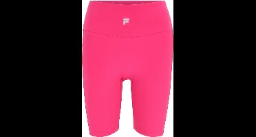 Fila Damen Kurze Hose Rakanda High Waist Bike Tights Pink Yarrow-XS