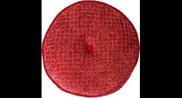 Hoppa! - Kussen – sierkussen – bank- en sofakussen – Ø 40 cm rond, roze