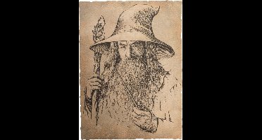 WETA Workshop The Hobbit Art Print Portrait of Gandalf the Grey 21 x 28 cm Poster & Wallscrolls
