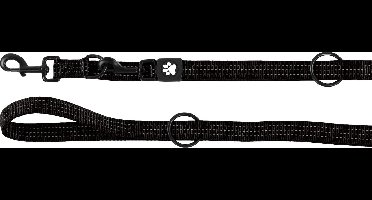 Flamingo Zorba - Trainingslijn Honden - Trainingslijn Zorba Zwart 250cm 25mm - 1st - 133975 - 1st