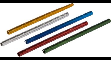 Hm Kanarie-Ringen Zak A 100stuks - Assorti 5x20 stuks, Aluminium vogelringen 3 mm