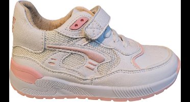 Sneakers | Meisjes | white Pink | Leer | Shoesme | Maat 26