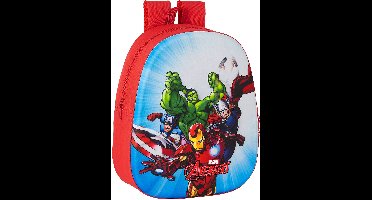 Marvel Avengers Rugzak 3D Ready for Battle - 33 x 27 x 10 cm - Polyester