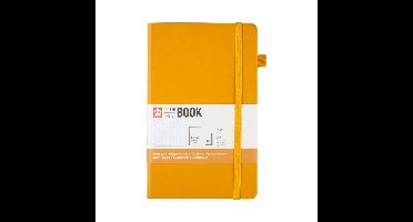 Sakura Notitieboek - A5 Dot Grid � Harde Kaft � 140 g/m� Papier � Japanse Kerria � 21 x 14 cm