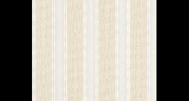 ZIJDEGLANS STREPEN BEHANG | Klassiek - beige wit - A.S. Création Concerto 3