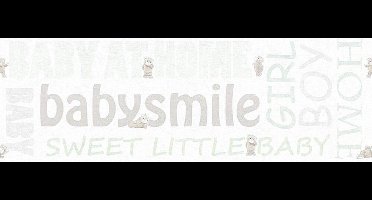 BABYSMILE BEREN BEHANGRAND | Kinderkamer - groen metallic wit - A.S. Création Only Borders