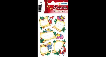 HERMA 3959 Stickers Décor Kerst Kerstgroet, glittery