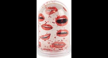Fisura Sneeuwbol Snow Globe Kiss 17,1 Cm Wit/rood
