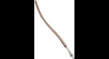 BKL Electronic 1511006/50 Coaxkabel Buitendiameter: 1.80 mm RG178 B/U 50 Ω Transparant 50 m