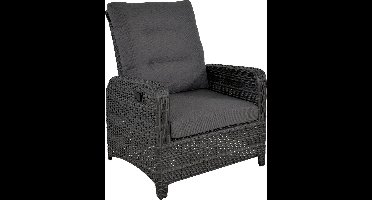 Les - Loungestoel Soho Forte - antraciet
