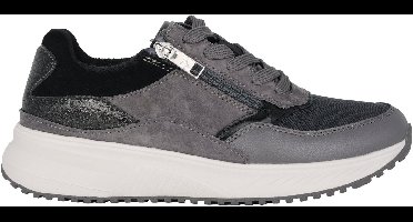 Waldläufer H-Mara - dames sneaker - Grijs - maat 40 (EU) 6.5 (UK)