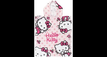 Hello Kitty badponcho 50x115cm sneldrogend