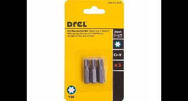 Torx Schroefbits T30 x 25 mm - Set van 3 stuks