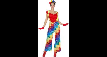 Clown Patchwork Broek Vrouw