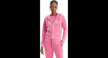 Juicy Couture Madison Col Out Hoodie ROZE - Maat M