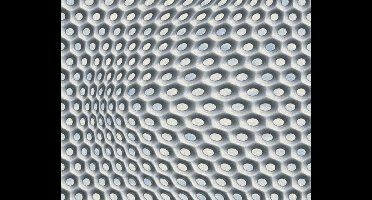 GRAFISCH 3D RETRO BEHANG - Grijs Zwart Zilver Metallic - AS Creation Mac Stopa