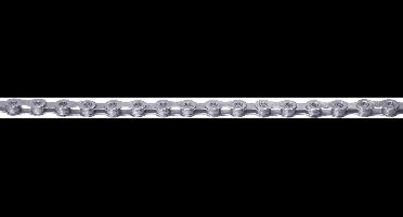 M-Wave Ketting 10-speed - anti-roest - 116 schakels - zilver - duurzaam staal