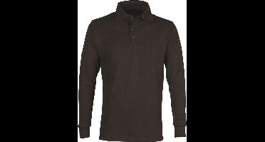 HAVEP Poloshirt FR lange mouwen 77020 - Zwart - S