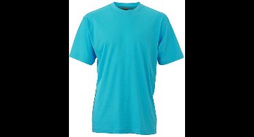 James and Nicholson - Unisex Medium T-Shirt met Ronde Hals (Pacific Blauw)
