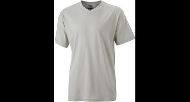 James and Nicholson Heren V Hals Tee (Lichtgrijs)