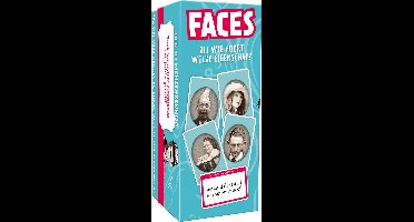 Tactic Faces - Partyspel - Hilarisch Mensenkennis Spel - Kies Wie het Beste Past bij de Omschrijving - Oordelen, Stemmen en Lachen - Gezelschapsspel voor Familie en Vrienden - 3 tot 8 Spelers - Vanaf 12 Jaar