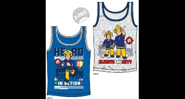 Brandweerman Sam kindertanktop 2-delige set 122/128 cm