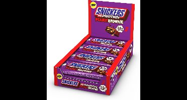 Snickers Hi Protein Bar Brownie - 12 repen - Brownie