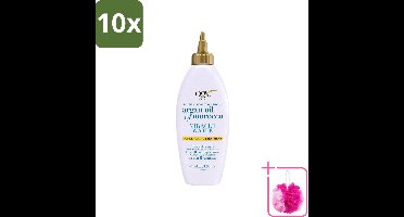 10 x OGX - Argan Oil of Morocco - Miracle Water - Lichtgewicht Hydratie - 177 ml - Bulkverpakking - Haarverzorging - Douchemop - Hydratatie